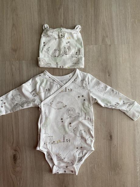 Lindex zavinovacie body s čiapkou, lindex,68