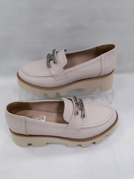 Dámske kožené mokasíny 23220766 z, 37 / 38 / 39