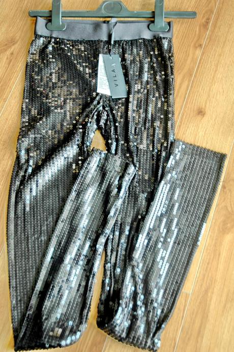 Nenosene leginy vila s filtrikmi, trblietave, xs