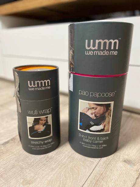 Detský nosič pao papoose + šatka wuti wrap, we made me
