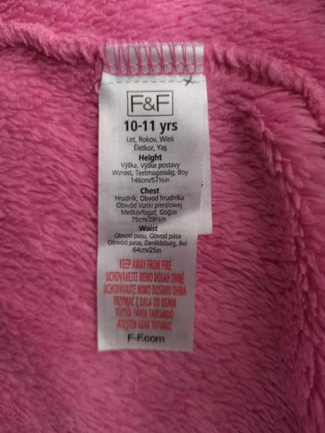 Hrejivý župan bez kapucne, f&f,146