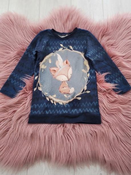 Dlhšia handmade mikinka, 98