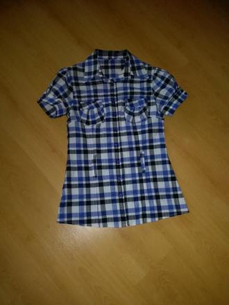 Káro blúzka/košeľa v.38, 38