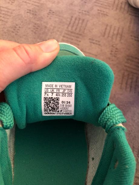 Zelené tenisky adidas veľ. 40 a 2/3, adidas,40
