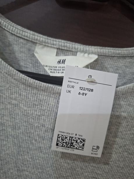 Saty vel. 122/128, h&m,122
