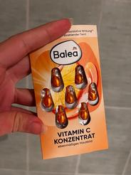Balea pleťový koncentrát Vitamin C, 7 ks