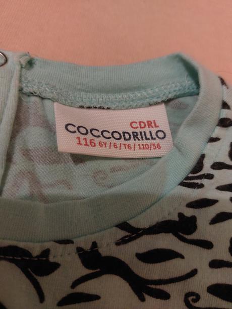 Tričko s dlhým rukávom, coccodrillo,116