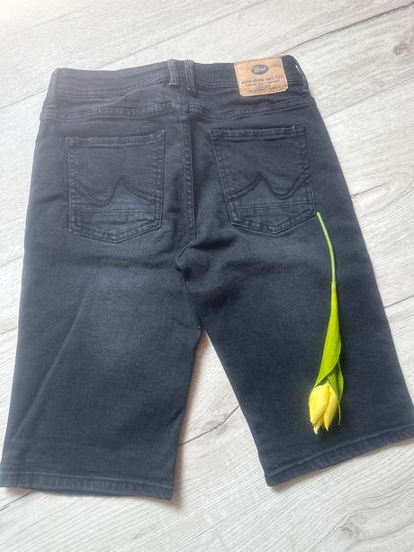 Šortky riflove petrol, 164