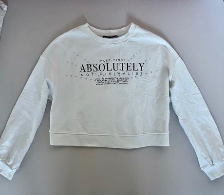 Tally weijl biela mikina vel.m, tally weijl,m