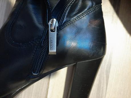 Čižmy kožené, lasocki,37