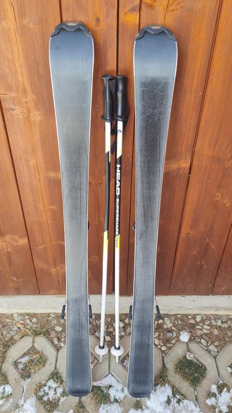 Detské lyže head supershape 117, head,110-119 cm