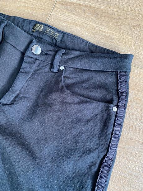 Zara čierne rifle 38, zara,38