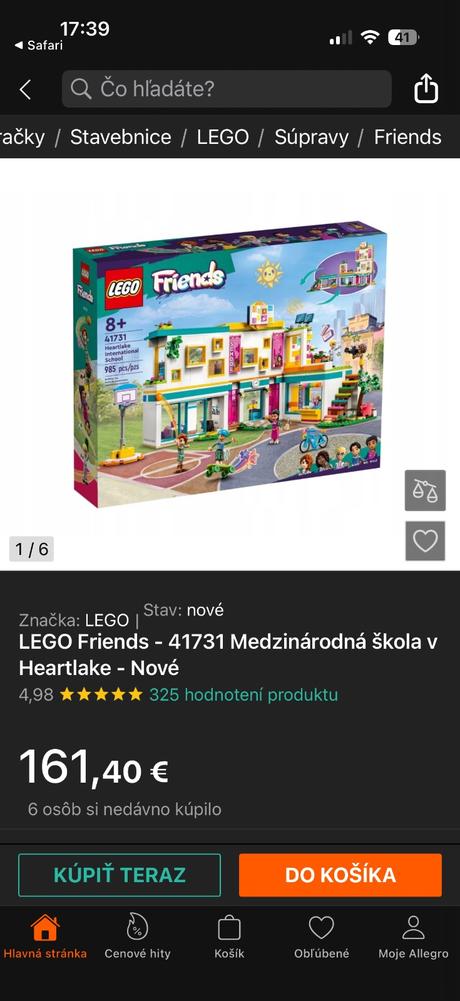 Lego friends medzinárodná škola, 