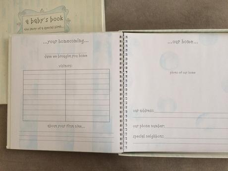 Kniha album o vašom bábätku,