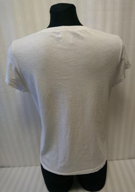 Biely top so s lesklým motívom, atmosphere, m/l, atmosphere,l