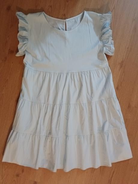 Šaty 2ks (čierne,bledomodré), 