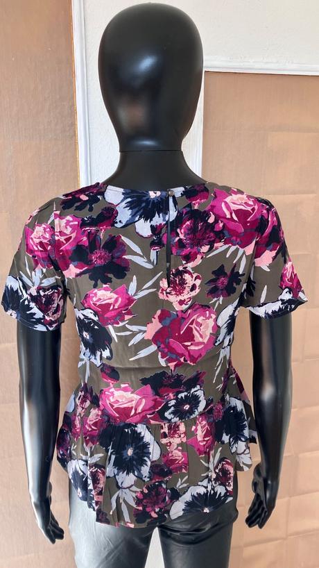 Kvetované tričko krátky rukáv vila (xs), xs