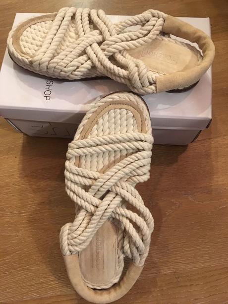 Nenosene smrncove sandalky, 40