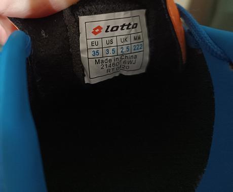 Kopačky lotto c.34, 34