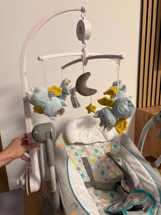 Hojdacie kreslo ingenuity a hraci kolotoc fehn, 