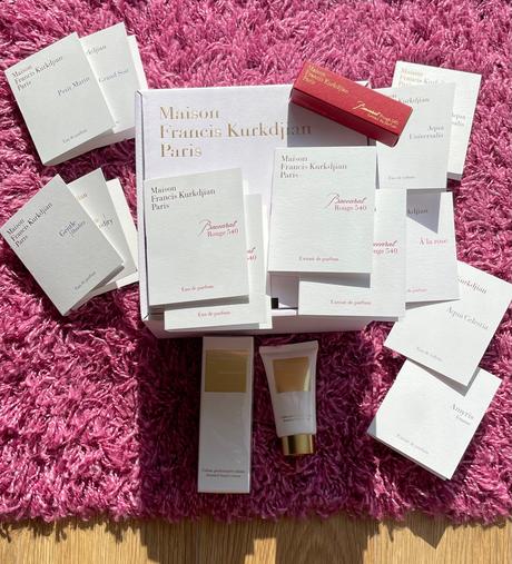 Vzorky parfumu baccarat,extrait a ine,
