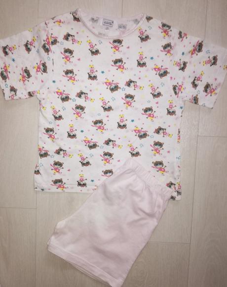 Pyžamo letné s opičkami, primark,128