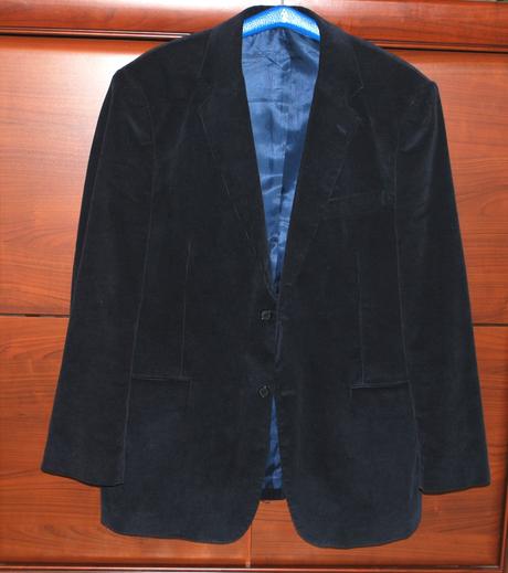 Pánske tmavomodré sako, xl