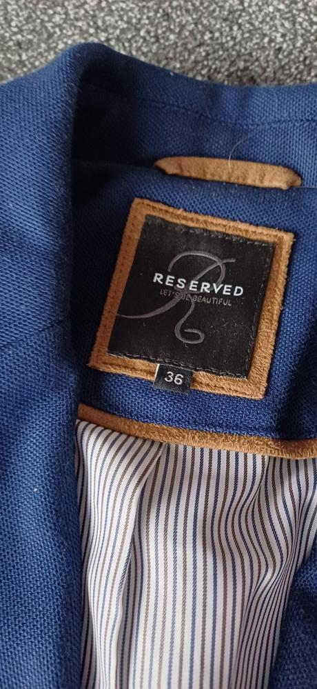 Kvalitne nadcasove sako reserved v.36, reserved,36