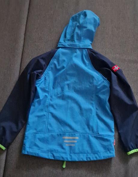 Trollkids rondane zip off bunda softshell, trollkids,128