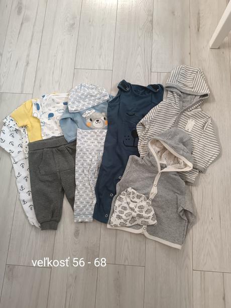 Balík oblečenia pre chlapca, 68–80