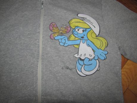 Mikina so šmolinkou, m