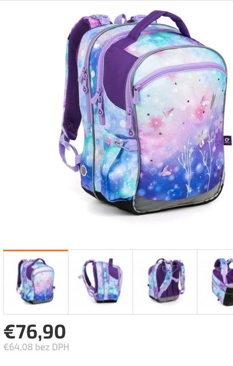 Školská taška+ peračník grátis,