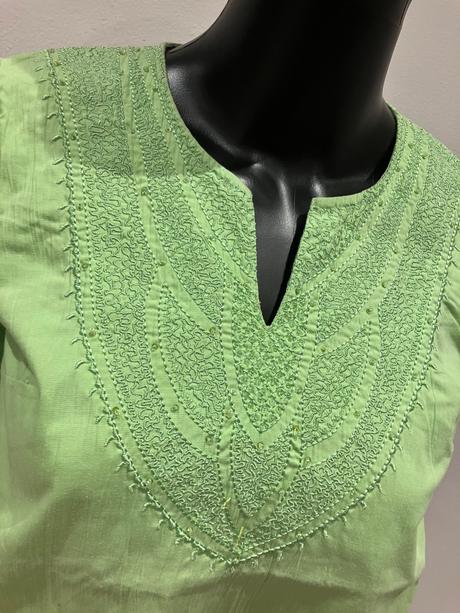 Dámska zelená blúzka s vyšívaným vzorom (m), s.oliver,m