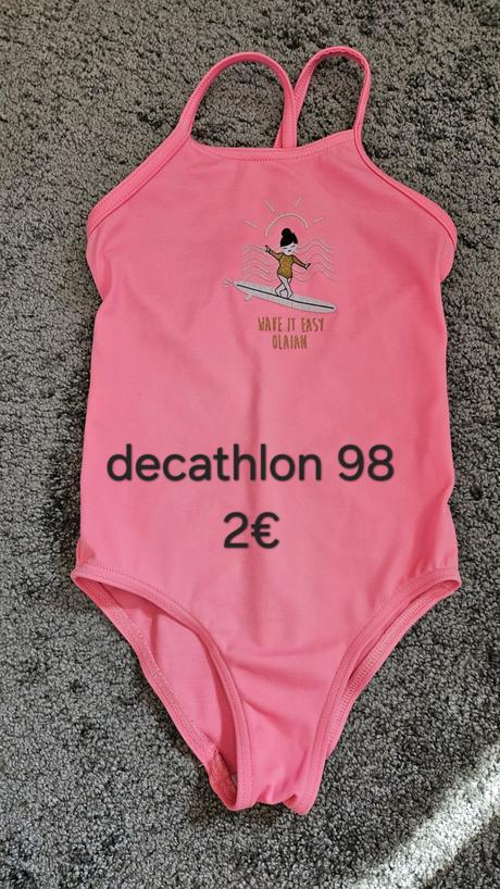 Plavky, decathlon,98