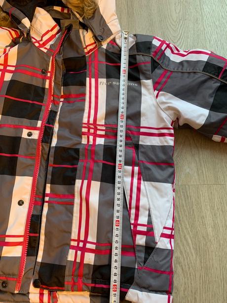 Zimná súprava-vetrovka a lyžiarske nohavice, 122