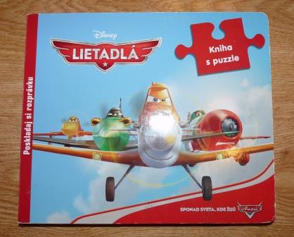 Lietadla, kniha + puzzle, 
