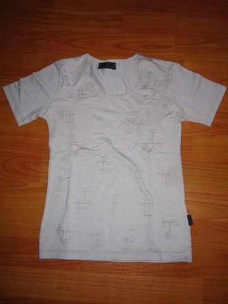 Tričko s trblietavou potlačou - veľ. s, s