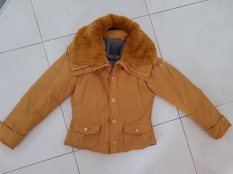 Calvin klein bunda s kožušinou, calvin klein,m