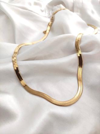 Nová luxusná retiazka na krk z chirurgickej ocele, 