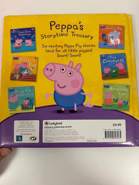 Peppa pig set knižka a nočné svetielko,