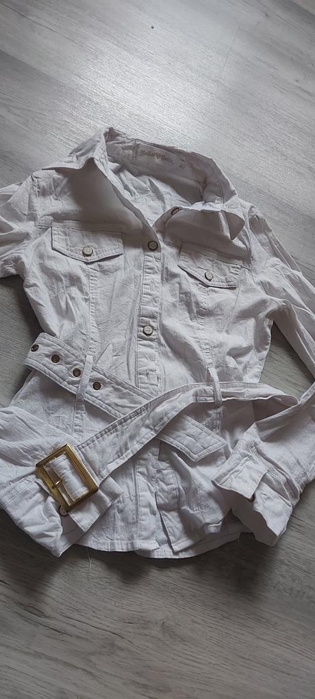 Blúzka s opaskom a iniciálmi r&d, s