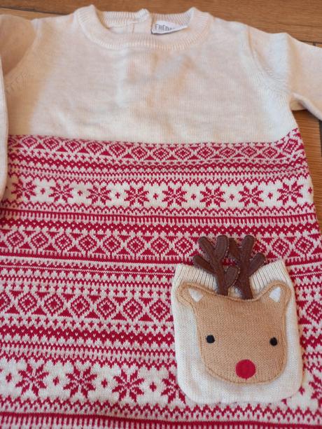 Pletený vianočný overal, 68