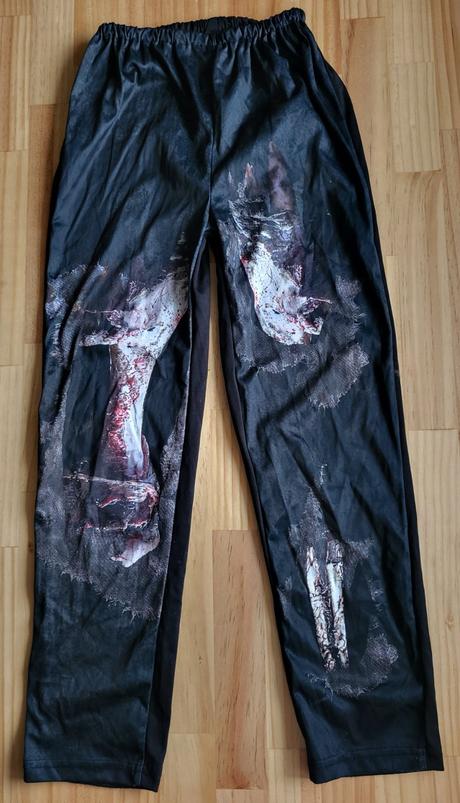 Karnevalové nohavice halloween na 7-9 rokov, 