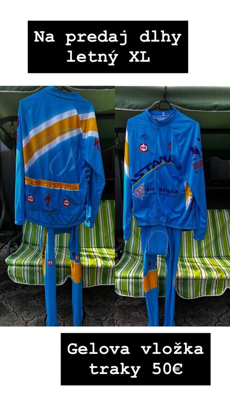Cyklistický dres, xl