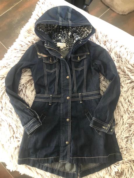 Diesel jeansovy kabatik/parka 152/158, diesel,152