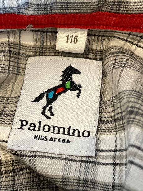 Chlapčenská kockovaná košeľa c&a (116), palomino,116