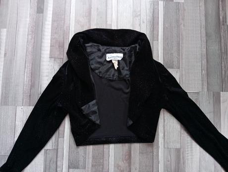 Sametove bolerko l/xl, l