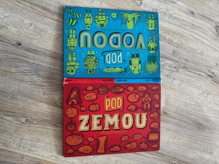 Kniha pod zemou pod vodou,