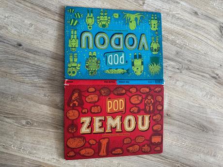 Kniha pod zemou pod vodou,