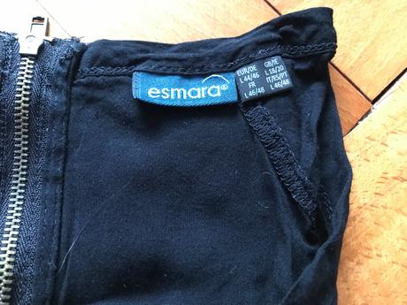 Čierne tričko, blúzka - esmara, esmara,l